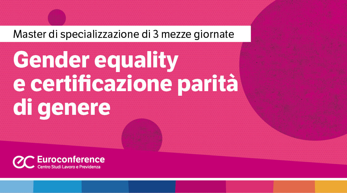Immagine Gender equality e certificazione parità di genere | Euroconference